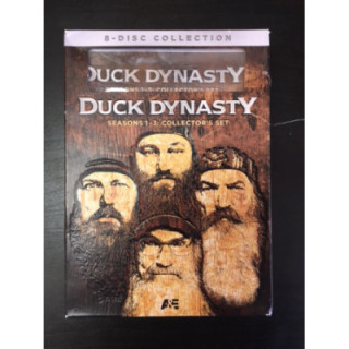 Duck Dynasty - Seasons 1-3 (collector's set) 8DVD (VG+/VG+) -tv-sarja- (R1 NTSC/ei suomenkielistä tekstitystä)