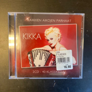 Kikka - Kaikkien aikojen parhaat 2CD (VG+/VG+) -pop-