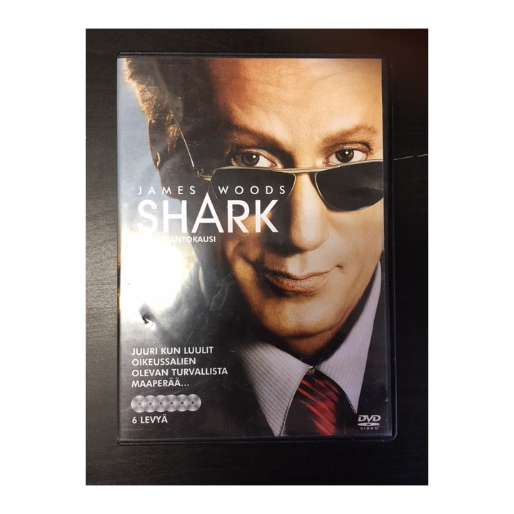 Shark - Kausi 1 6DVD (VG-VG+/VG+) -tv-sarja-
