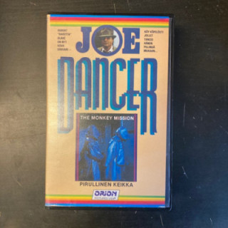 Joe Dancer - pirullinen keikka VHS (VG+/VG+) -draama-