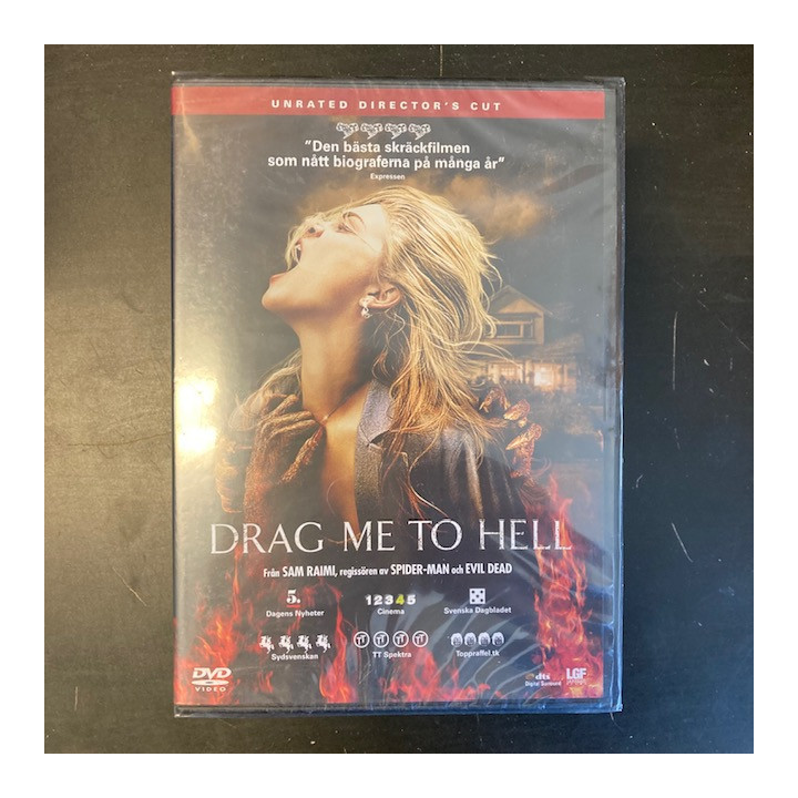 Drag Me To Hell (unrated director's cut) DVD (avaamaton) -kauhu-