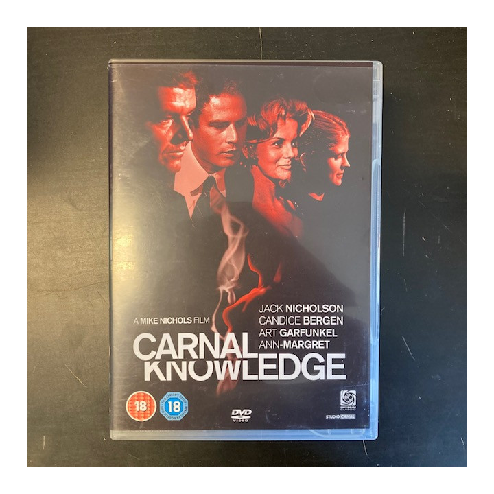 Carnal Knowledge DVD (M-/M-) -draama- (ei suomenkielistä tekstitystä)