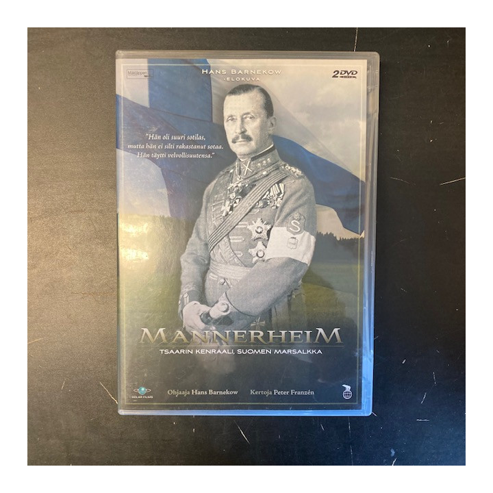 Mannerheim 2DVD (VG+/M-) -dokumentti-
