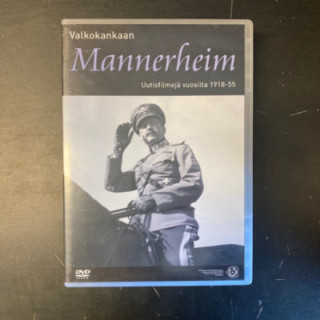 Valkokankaan Mannerheim DVD (VG+/M-) -dokumentti-