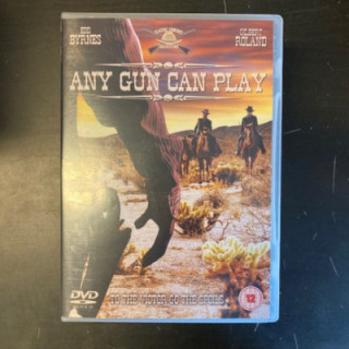 Any Gun Can Play DVD (VG/M-) -western- (ei suomenkielistä tekstitystä/englanninkielinen)