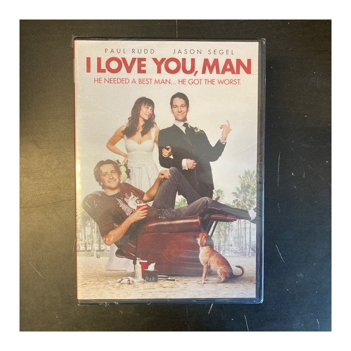 I Love You, Man DVD (avaamaton) -komedia-