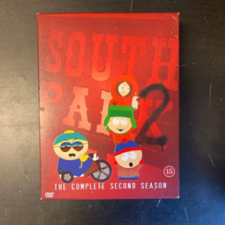 South Park - Kausi 2 3DVD (VG+/VG+) -tv-sarja-