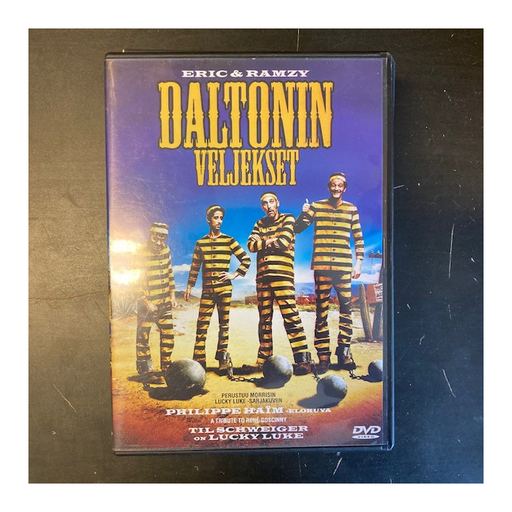 Daltonin veljekset DVD (VG+/M-) -western/komedia-