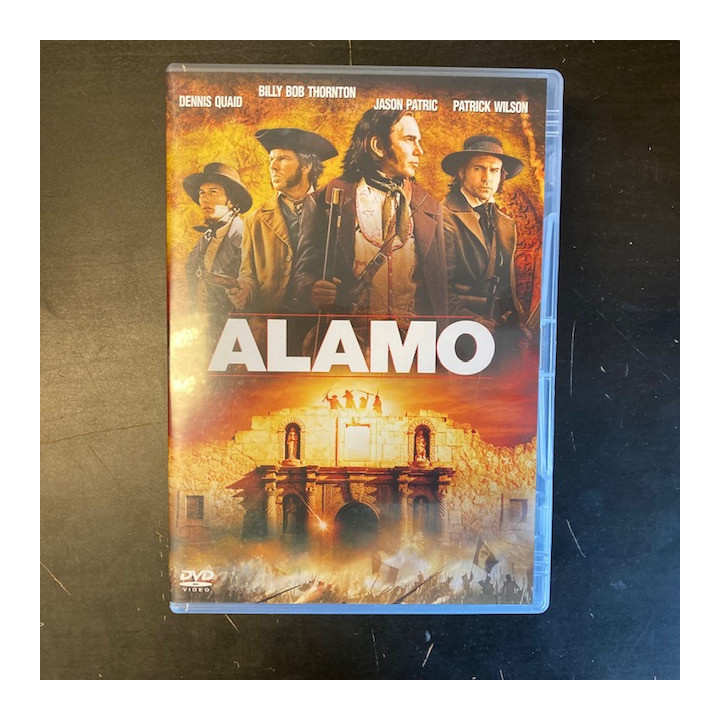 Alamo (2004) DVD (VG+/M-) -sota/draama-