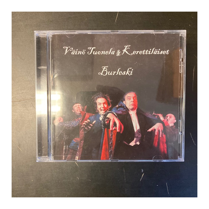 Väinö Tuonela & Kerettiläiset - Burleski CD (M-/M-) -country blues-