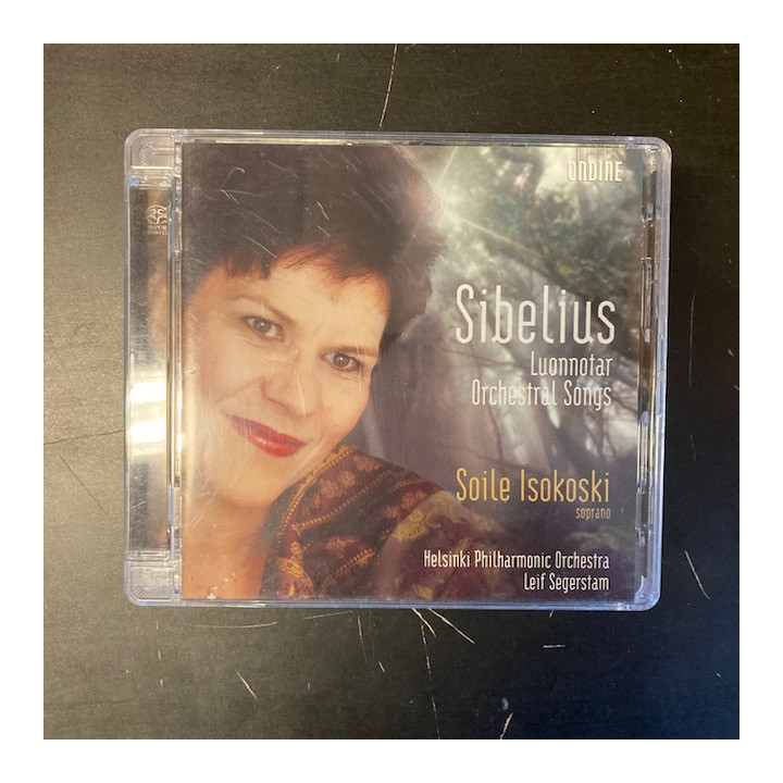 Soile Isokoski - Sibelius: Luonnotar (Orchestral Songs) SACD/CD (VG+/M-) -klassinen-
