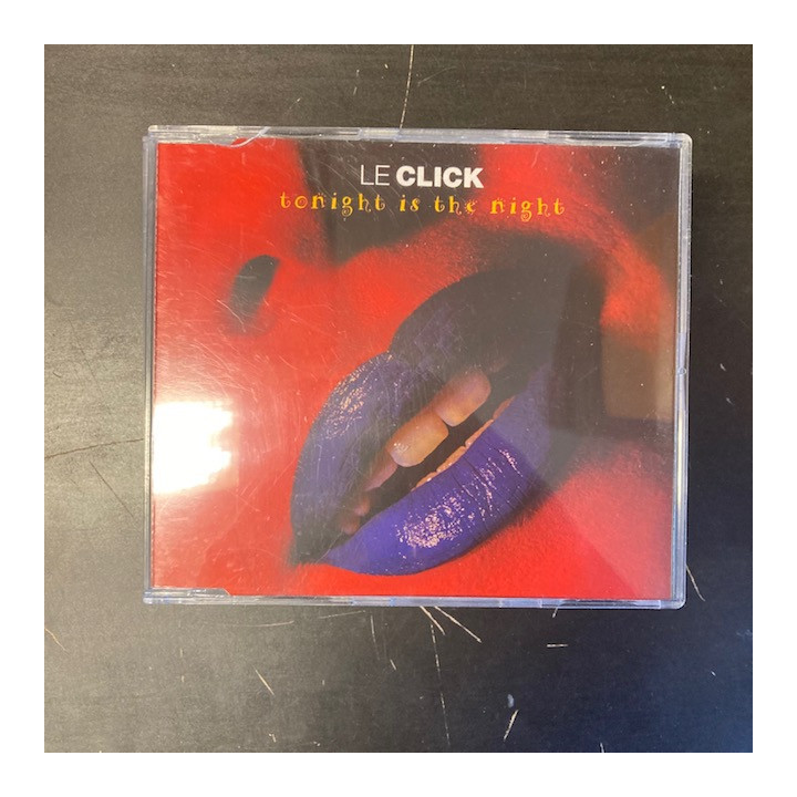 Le Click - Tonight Is The Night CDS (VG+/VG+) -dance-