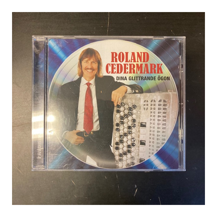 Roland Cedermark - Dina glittrande ögon (Favoriter) CD (VG+/VG+) -iskelmä-