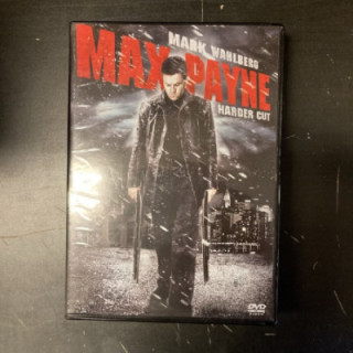 Max Payne (harder cut) DVD (VG+/M-) -toiminta-
