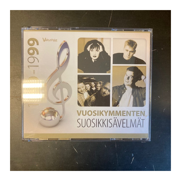 V/A - Vuosikymmenten suosikkisävelmät 1990-1999 3CD (VG+-M-/M-)