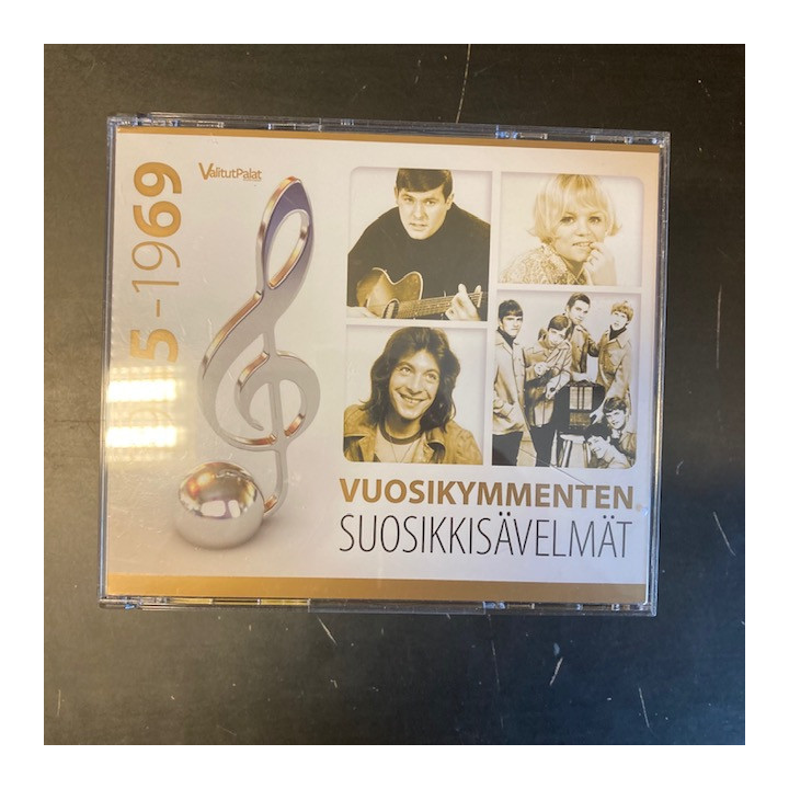 V/A - Vuosikymmenten suosikkisävelmät 1965-1969 3CD (VG+-M-/M-)