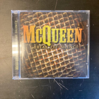 McQueen - Break The Silence CD (VG+/M-) -hard rock-