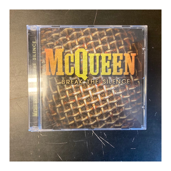 McQueen - Break The Silence CD (VG+/M-) -hard rock-