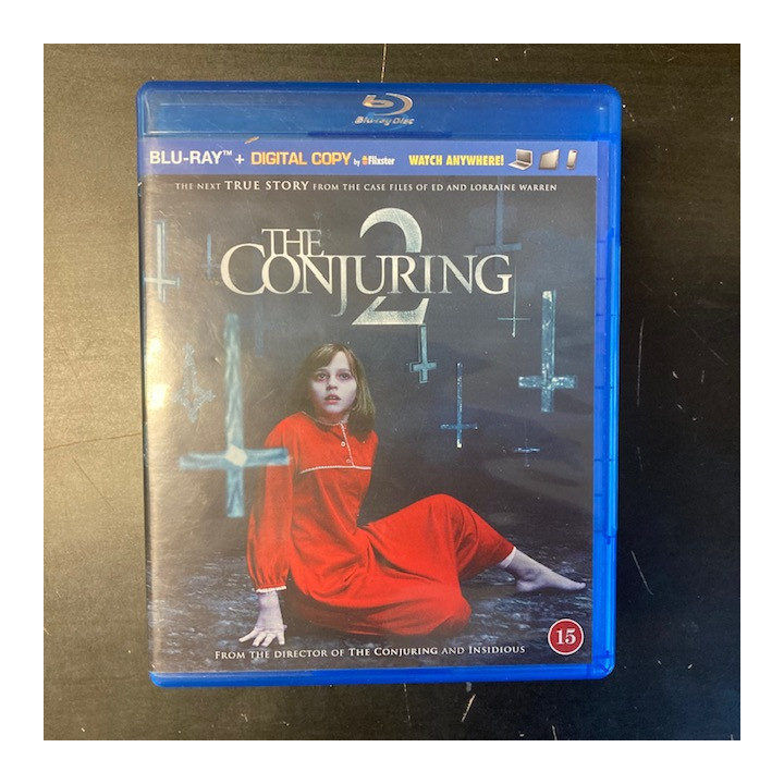 Conjuring 2 Blu-ray (M-/M-) -kauhu-