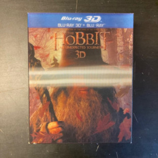 Hobitti - Odottamaton matka Blu-ray 3D+Blu-ray (M-/VG+) -seikkailu-