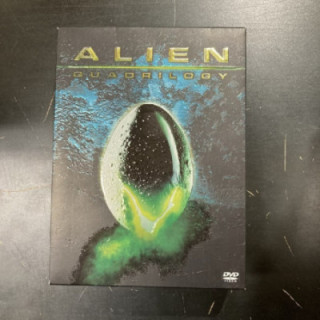 Alien Quadrilogy 9DVD (VG-M-/VG+) -kauhu/sci-fi-