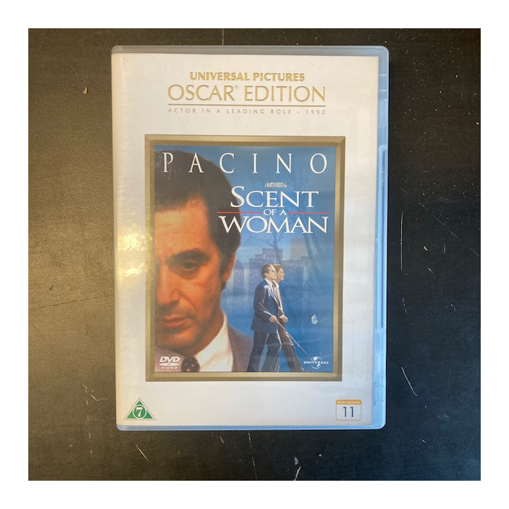 Naisen tuoksu (oscar edition) DVD (M-/M-) -draama-