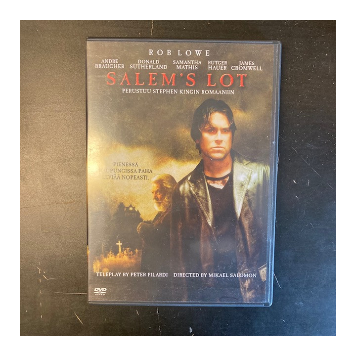 Salem's Lot (2004) DVD (M-/M-) -kauhu-