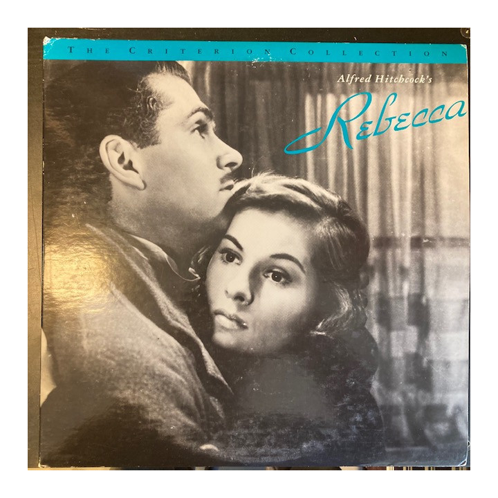 Rebecca (criterion collection) LaserDisc (VG+/VG) -jännitys-