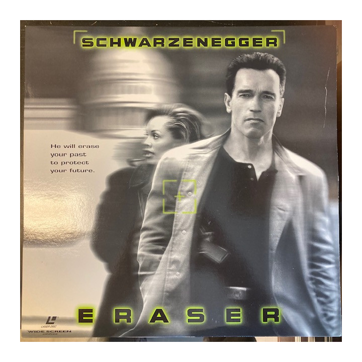 Eraser LaserDisc (VG+/VG+) -toiminta-