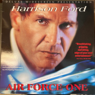 Air Force One LaserDisc (VG-VG+/VG+) -toiminta-