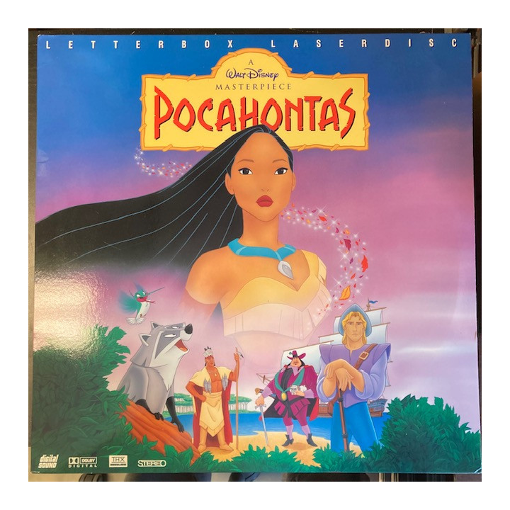 Pocahontas LaserDisc (VG+/M-) -animaatio-