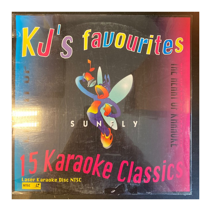 Sunfly Communications - KJ's Favourites LaserDisc (avaamaton) -karaoke-