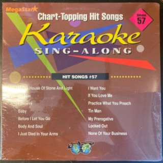 Karaoke Sing-Along - Hit Songs 57 LaserDisc (avaamaton) -karaoke-