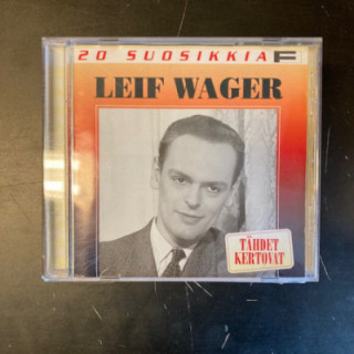 Leif Wager - 20 suosikkia CD (VG/VG+) -iskelmä-