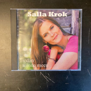 Salla Krok - Tiedän minne meen CD (VG+/M-) -iskelmä-