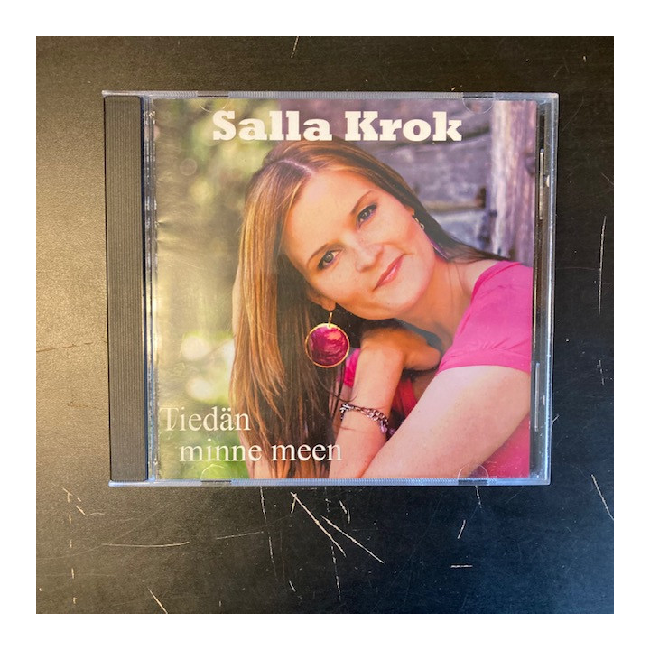 Salla Krok - Tiedän minne meen CD (VG+/M-) -iskelmä-