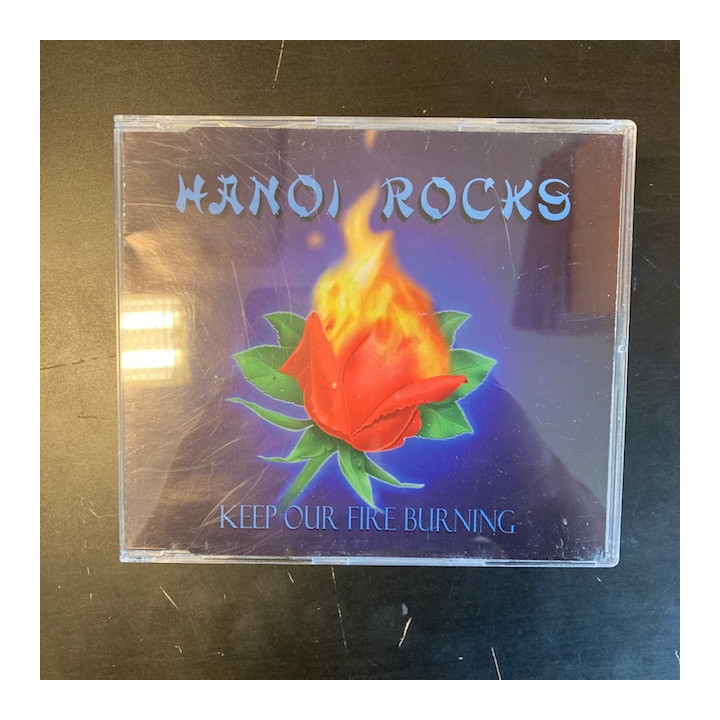 Hanoi Rocks - Keep Our Fire Burning CDS (M-/M-) -glam rock-