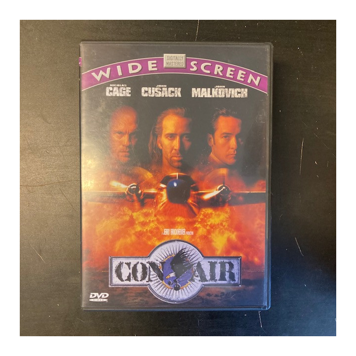 Con Air DVD (VG+/M-) -toiminta-