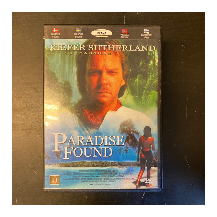 Paratiisin värit DVD (VG+/M-) -draama-