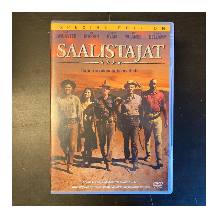 Saalistajat (special edition) DVD (VG+/M-) -western-
