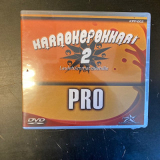 Karaokepokkari Pro 2 - Lauletuimmat miehille DVD (avaamaton) -karaoke-