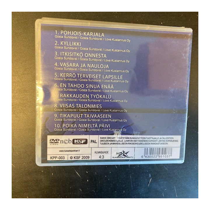 Karaokepokkari Pro 3 - Leevi & Leavings parhaita DVD (avaamaton) -karaoke-