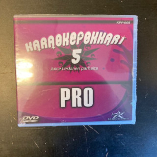 Karaokepokkari Pro 5 - Juice Leskinen parhaita DVD (avaamaton) -karaoke-