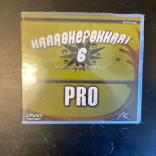 Karaokepokkari Pro 6 - Juice Leskinen parhaita 2 DVD (avaamaton) -karaoke-