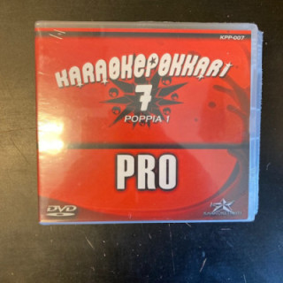 Karaokepokkari Pro 7 - Poppia 1 DVD (avaamaton) -karaoke-