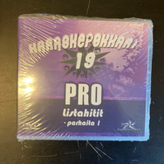 Karaokepokkari Pro 19 - Listahitit parhaita 1 DVD (avaamaton) -karaoke-