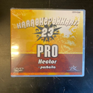 Karaokepokkari Pro 23 - Hector parhaita DVD (avaamaton) -karaoke-