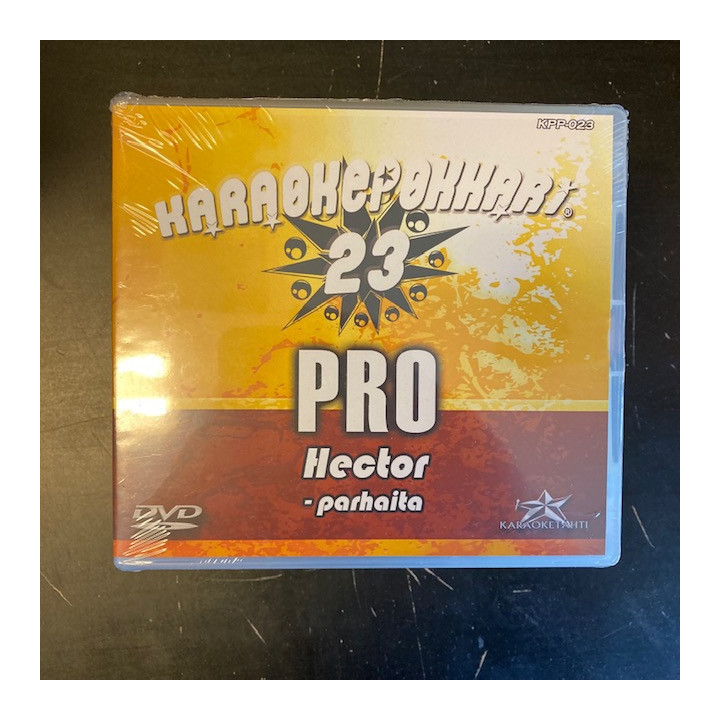 Karaokepokkari Pro 23 - Hector parhaita DVD (avaamaton) -karaoke-
