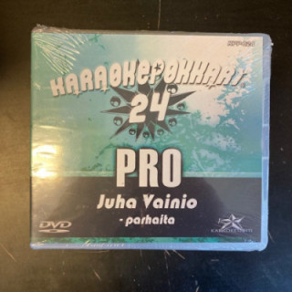 Karaokepokkari Pro 24 - Juha Vainio parhaita DVD (avaamaton) -karaoke-