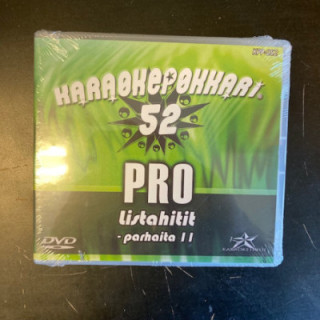 Karaokepokkari Pro 52 - Listahitit parhaita 11 DVD (avaamaton) -karaoke-